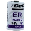 Produktbild: XCell ER14250 Spezial-Batterie 1/2 AA  Lithium 3.6 V 1200 mAh 1 St.