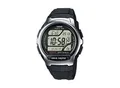 Produktbild: Funkchronograph CASIO FUNK, schwarz, Armbanduhren, Herren, Quarzuhr, Armbanduhr, Herrenuhr, Funkuhr, Digitaluhr, Resinarmband