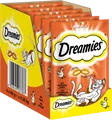 Produktbild: 6x60g Dreamies Katzensnack Leckerlis Katzenleckerlis Beutel mit Huhn