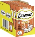 Produktbild: DREAMIES Klassiker Katzensnacks Huhn knusprige Taschen zarte Füllung 6x60g