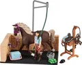 Produktbild: Schleich® Spielfigur Waschplatz mit Horse Club Emily&Luna