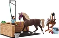 Produktbild: Schleich SPIELTIERE, -FIGUREN UND ZUBEHÖR Waschplatz mit Emily & Luna - Horse Cl