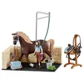 Produktbild: Schleich Horse Club 42438 Waschplatz m. Emily & Luna