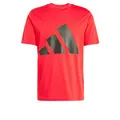 Produktbild: adidas Herren Essentials Big Logo Single Jersey Tee, Pure Ruby/Black, M