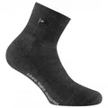 Produktbild: Rohner - Fibre Light Quarter - Multifunktionssocken 39-41 | EU 39-41 schwarz/grau