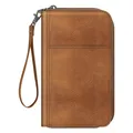 Produktbild: Reisepass Tasche Familie Reiseorganizer Wasserdicht Reisepasshülle Ausweistas...