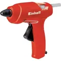 Produktbild: Heißklebepistole tc-gg 30 (mechanischer Vorschub, Sichtfenster, Aufstellbügel, inkl. Standard-, Flach-, Verlängerungsdüse, 3 Klebestifte) - Einhell