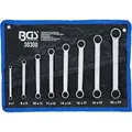 Produktbild: BGS Doppel-Ringschlüssel-Satz | extra flach | SW 6 - 22 mm | 8-tlg.