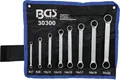 Produktbild: BGS gerade Doppel Ringschlüssel FLACHE Doppelringschlüssel Satz 6-22mm 16 Größen