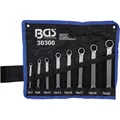 Produktbild: BGS Doppel-Ringschlüssel-Satz extra flach SW 6-22 mm 8tlg. - 30300