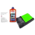 Produktbild: SONAX 500ml XTREME CERAMIC ACTIVE SHAMPOO + 700GMS DUO MIKROFASERTUCH 60x80cm
