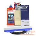 Produktbild: SONAX 500ml XTREME CERAMIC ACTIVE SHAMPOO + ENVA SILIKON-TROCKNER +PREMIUM LEDER