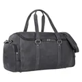 Produktbild: STILORD Myles Vintage Reisetasche Herren Leder Weekender zum Umhängen Overnight Duffle Bag Großes Reisegepäck XL echtes Rindsleder Farbe:Carbon - grau
