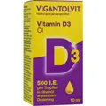 Produktbild: VIGANTOLVIT 500 I.E./Tropfen D3 Öl 10 ml PZN 18192939