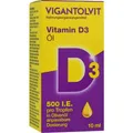 Produktbild: VIGANTOLVIT 500 I.E./Tropfen D3 Öl 10 ML