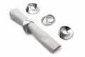 Produktbild: Philippi Design Swirl Serviettenringe 4er Set 193180 Sonderpreis Geschenk TOP