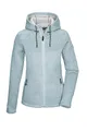 Produktbild: killtec Damen Strickfleecejacke/Fleecejacke mit Kapuze KOW 5 WMN KNTFLC JCKT, hell eisblau, 42, 43295-000