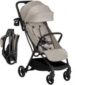 Produktbild: Lionelo Agia Reisebuggy Bis 22 kg, Leichter Buggy Kinderwagen ab 6 Monaten, Klein Zusammenklappbar mit Auto-Fold & Einhand-Faltung, Liegefunktion, Große Sitzfläche, Federung, Großer Einkaufskorb