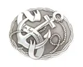 Produktbild: BELTINGER Gürtelschnalle Anker 4,0 cm - Buckle Wechselschließe Gürtelschließe 40mm - Gürtel bis (1-St)