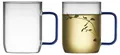 Produktbild: Lyngby Glas Torino Glasbecher, Tumbler, 40 cl, 2 Stck., Blau