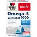 Produktbild: Doppelherz Omega-3 Seefischöl 1000 Kapseln 120 St