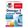 Produktbild: Queisser Pharma GmbH & Co. KG Doppelherz Omega-3 Seefischöl 1000 Kapseln 16588544