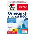 Produktbild: Doppelherz Omega-3 Seefischöl 1000 Kapseln, 120 St PZN 16588544 ✅
