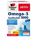 Produktbild: Omega-3 Seefischöl 1000 - EPA  DHA als Beitrag für die normale Herzfunktion -...