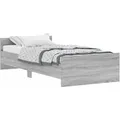 Produktbild: vidaXL Bettgestell Grau Sonoma 90x200 cm Holzwerkstoff Modell 31908411