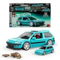 Produktbild: Mattel Brick Shop Hot Wheels Speed Serie Bauset, Custom ’90 Honda Civic EF mit 248 Teilen, realistischen Details und individuellen Aufklebern, Erwachsene Sammler und Kinder ab 10 Jahren, JHF62