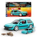 Produktbild: Mattel Brick Shop Hot Wheels Custom ’90 Honda Civic Ef Bauset (248 Teile)