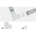 Produktbild: Paulmann 70616 MaxLED Zubehör Verbinder Eck-Stück 25x25mm max. 144W Weiß