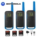 Produktbild: 3er Set Motorola Talkabout T62 blau tlkr PMR Funkset X