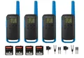 Produktbild: 4er Set Motorola Talkabout T62 blau tlkr PMR Funkset