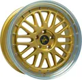 Produktbild: 4x Alufelgen Keskin KT22 GOLD LIP POLISH 8,5x19 ET45 LK5 108 19 Zoll Felgen Alu
