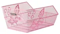 Produktbild: Basil Cento S Flower Fahrradkorb rosa 36x26x18 cm Stahl hinten
