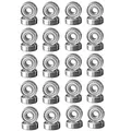 Produktbild: Kugellager 608ZZ, 20 Stück Double Shielded Miniatur Rillenkugellager, Kohlenstoffstahl Miniatur Rollenlager für Skateboard, Roller, Inline Skates (8 x 22 x 7mm)