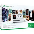 Produktbild: MICROSOFT XBOX ONE S 500G - Starter Bundle - 3 Monate Gamepass - Schwarz/Weiß