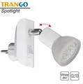 Produktbild: LED Steckdosenlicht Nachtlicht weiß inkl. 3 Watt LED Leuchtmittel Trango 11-046