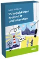 Produktbild: 55 Impulskarten Kreativität und Innovation: Mit 28-seitigem Booklet (Coachingkarten)
