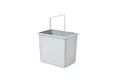 Produktbild: Hailo Einbaumülleimer Hailo Inneneimer 1086249 hellgrau 18 L 316 x 226 x 286 mm mit Henkel