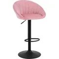 Produktbild: Woltu Barhocker, Rosa, Textil, Säule, 53x83x45 cm, Esszimmer, Barmöbel, Barhocker
