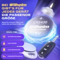 Produktbild: 2 x Wilhelm CR2430 Blister Lithium Knopfzellen