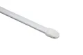 Produktbild: GARDINIA Vitragestange flachoval ausziehbar Metall/Kunststoff Weiß 50-80 cm