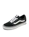 Produktbild: Vans Damen Ward Sneaker Ward Trainers, (SUEDE/CANVAS) BLACK/WHITE, 42.5 EU
