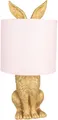 Produktbild: Clayre & Eef 6LMC0013GOP Tischlampe Ø 20x43 cm E27-max 1x60W Goldfarbig