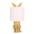 Produktbild: 6LMC0013GOP Lampe Tischlampe Stehlampe Hase Tischleuchte Tierlampe Ø 20x43 cm E2