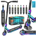 Produktbild: KESSER® Stunt Scooter X-Limit-Pro 360° Lenkung mit Ständer, ABEC 9, 110mm PolyurethanRäder