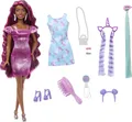 Produktbild: Barbie Totally Hair Puppe Bunte Haar-Accessoires Highlights HAIR PLAY