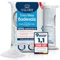 Produktbild: Totes Meer Badesalz 25 kg - Meersalz Badesalz aus Jordanien - Vollbad und Fußbald Salz mit Peeling Effekt als Badezusatz oder Saunasalz (Mix)